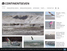 Tablet Screenshot of continentseven.com